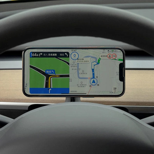 Phone Holder Alcantara®<br> Tesla Model 3 - Y