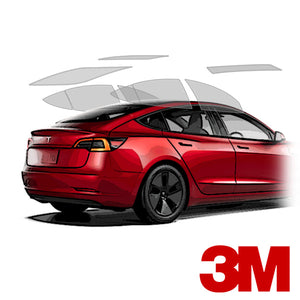 Vitre teintée <br>Tesla Model 3