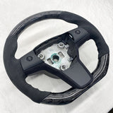 Alcantara® steering wheel trim<br> Tesla Model 3 - Y