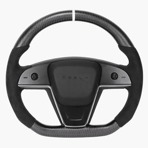 Race<br> Tesla Model S carbon steering wheel