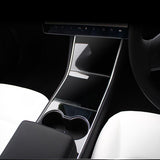 Accessoire Tesla Model 3 - Y<br> Covering console centrale transparent - Model Sport