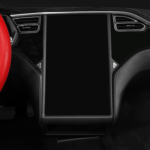 Garniture d'écran carbone<br> Tesla Model S - X - Model Sport