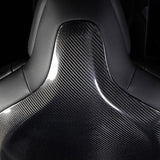 Accessoire Tesla Model S <br> Dosseret de siège carbone - Model Sport