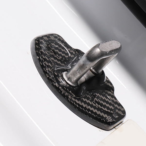 Habillage crochet de porte carbone<br> Tesla Model 3 - Y - Model Sport