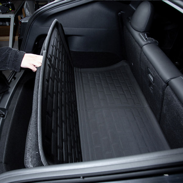 Tapis Coffre de coffre arrière 3D TPE pour Tesla Model S