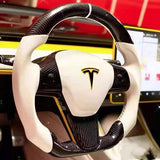 Volant carbone Race<br> Tesla Model 3 - Y