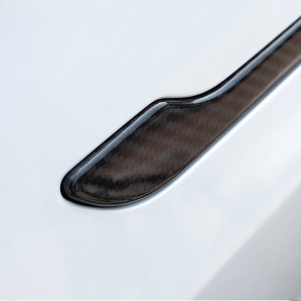 Accessoire Tesla Model 3 - Y <br> Poignée de porte carbone brillant - Model Sport