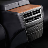 Garniture ventilation arrière carbone<br> Tesla Model S - X - Model Sport