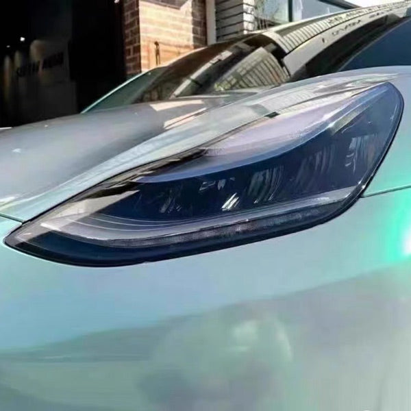 Protection de phare <br>fumée / transparente<br> Tesla Model 3 - Y - Model Sport