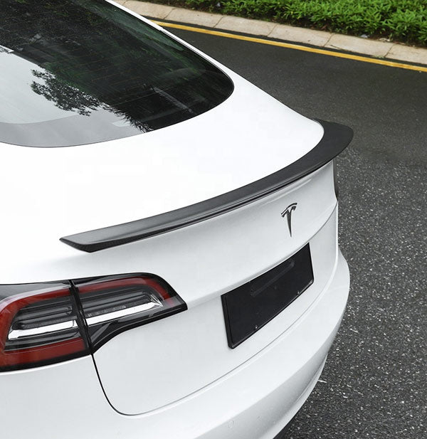 Spoiler Light carbone<br> Tesla Model 3 - Model Sport