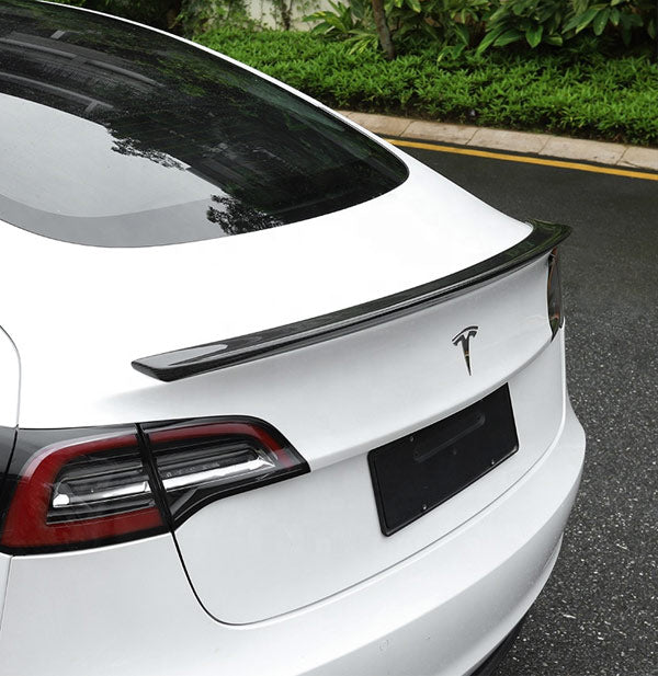 Spoiler Light carbone<br> Tesla Model 3 - Model Sport