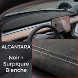 Planche de bord Alcantara®<br> Tesla Model 3 - Model Sport