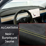 Planche de bord Alcantara®<br> Tesla Model 3 - Model Sport